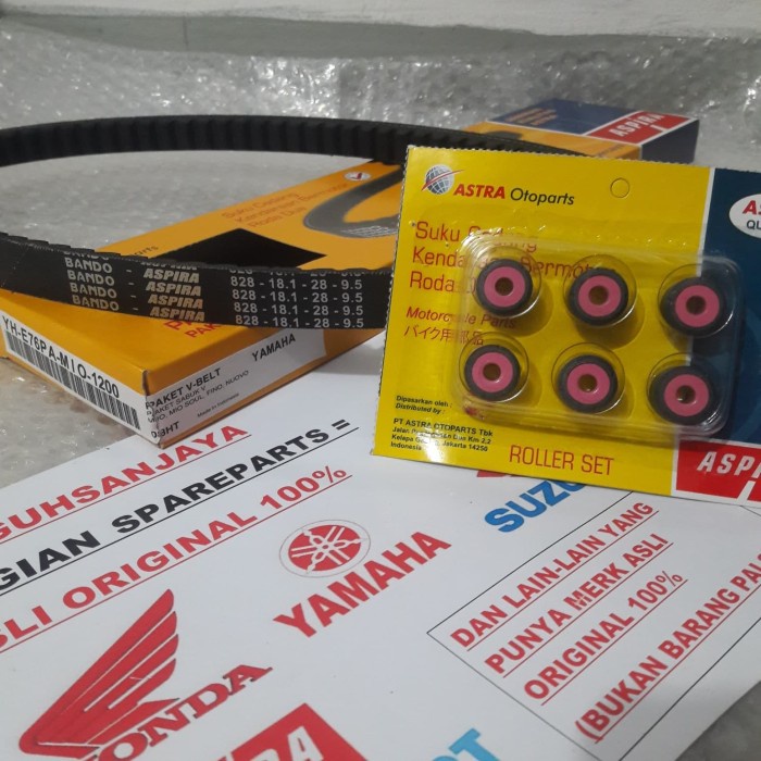 Van Belt V-Belt V Belt Set Mio Mio Sporty Mio Soul Fino Nouvo Aspira