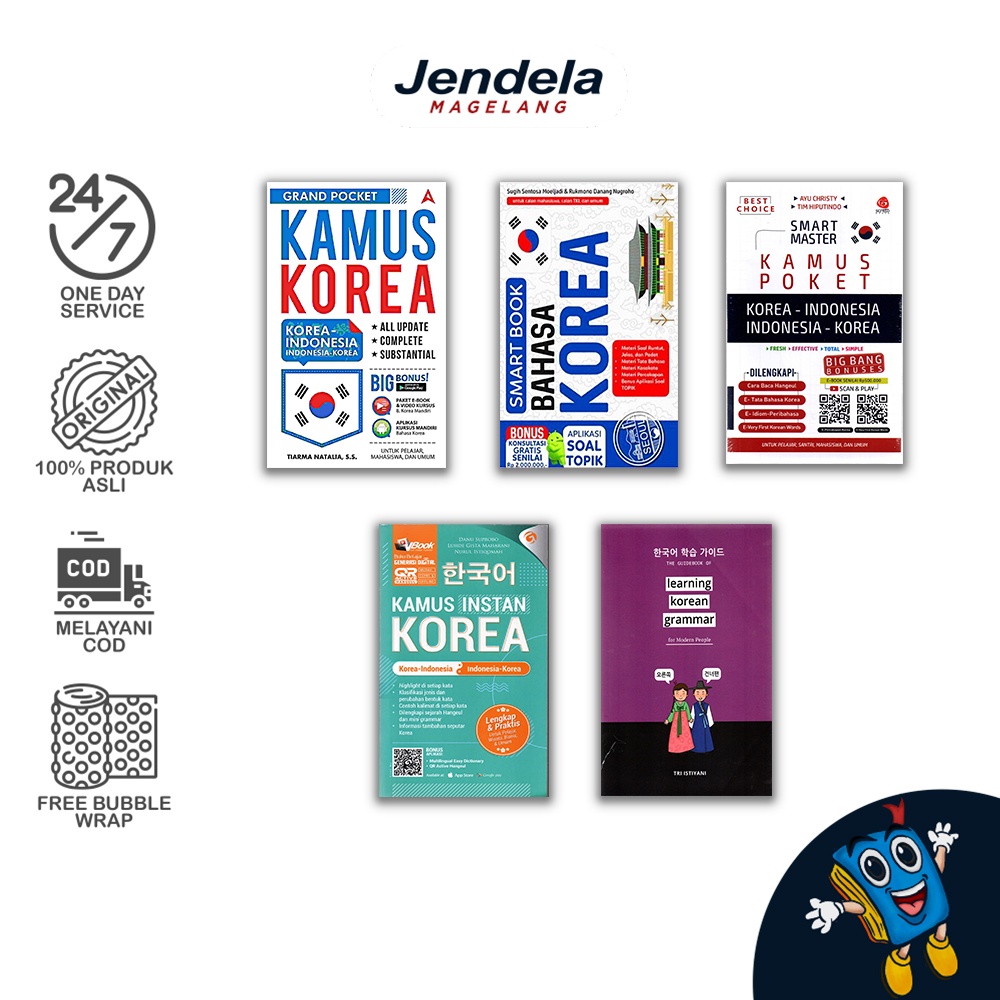 Kamus Korea Kamus Pocket Korea Original