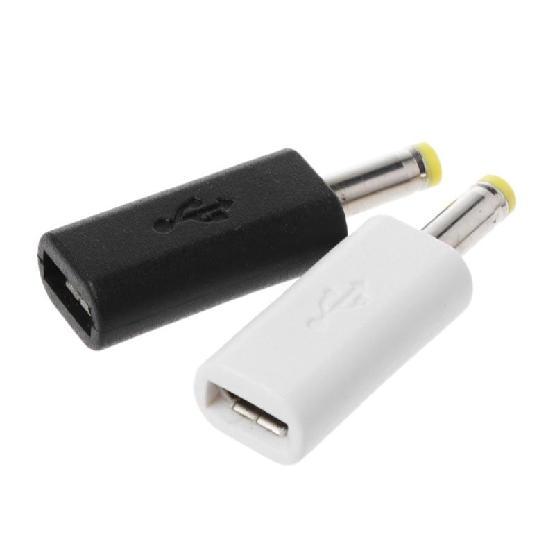 Btsg Micro USB Female Ke Untuk DC 4.0x1.7mm Male Plug Power Adapter Charging Connector