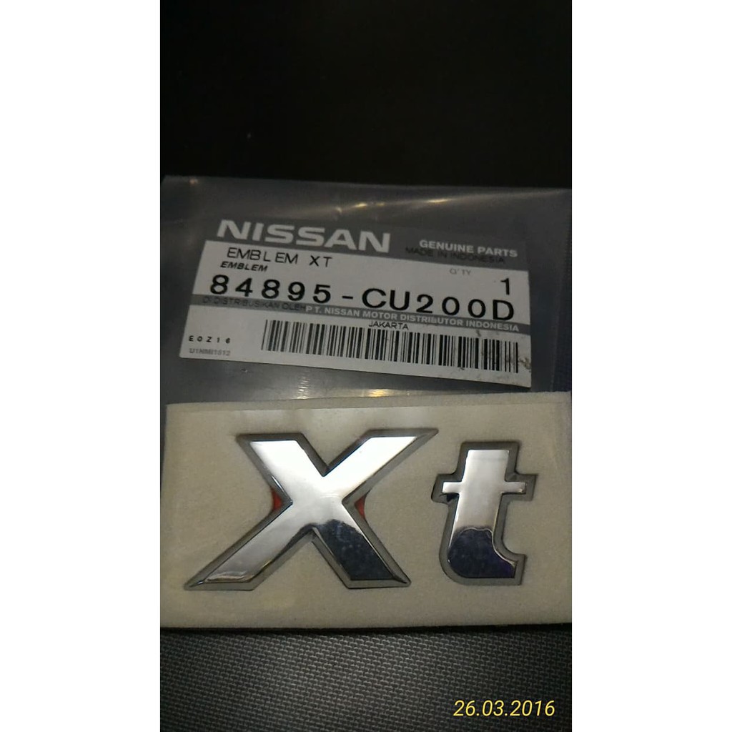 EMBLEM Bagasi Xtrail T30 XT