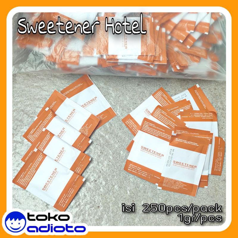 

Sweetener Sachet / Pemanis Buatan / Sweetener Classic / Gula Untuk Diabetes / Sweetener Hotel / Sugar No Calorie / Tanpa Kalori