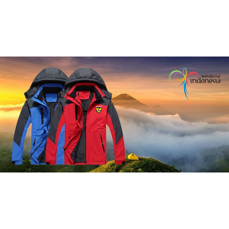 Jaket Adventure Reborn Pria Jaket tebal Outdoor