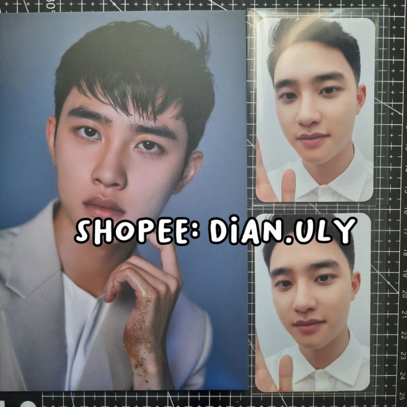EXO D.O. Kyungsoo EXO-L ace kit sharing 2020 PC photocard + postcard