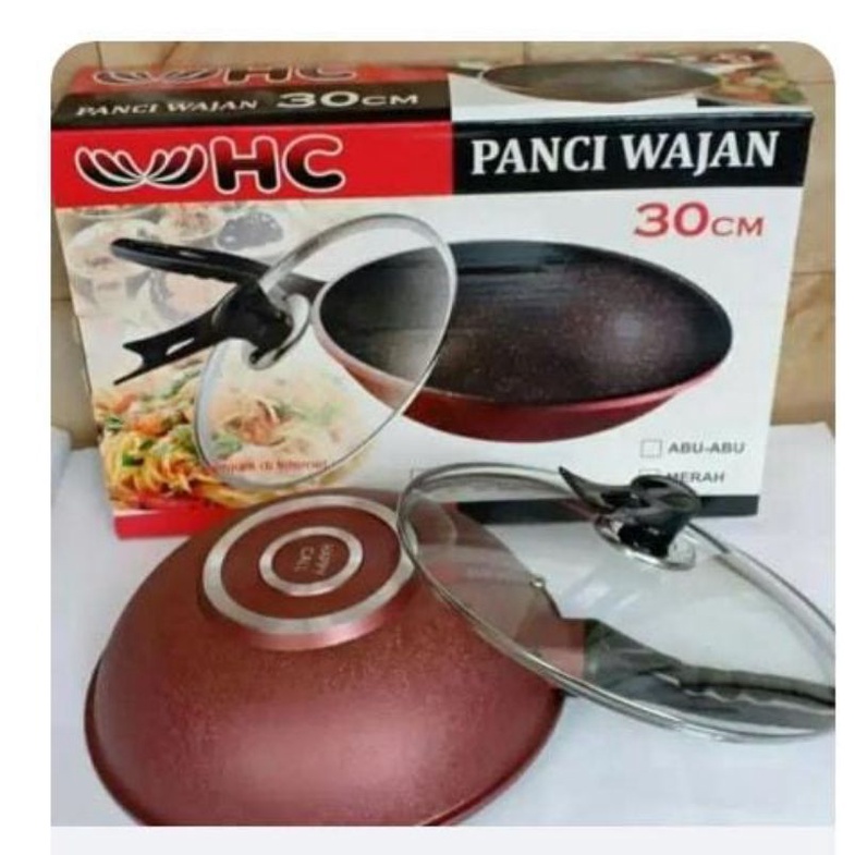 Panci Wajan 30cm / Wok Pan tebal HC Pan