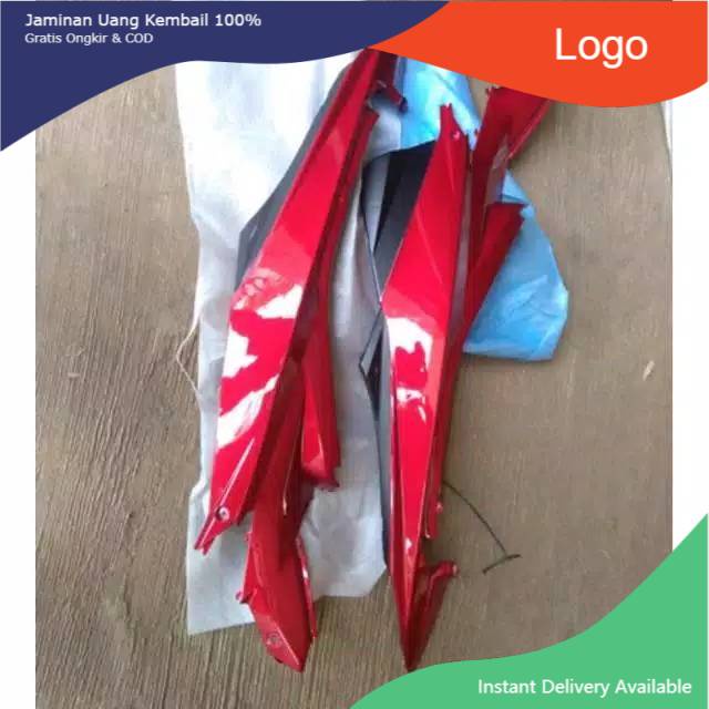 Cover body Samping Satria Fu 2014 facelift merah