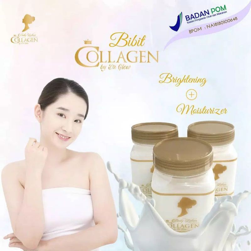 Bibit Collagen Shcosmetic Ori Handbody Lotion Obat Pemutih Badan Permanen BPOM 100% Original / Lulur