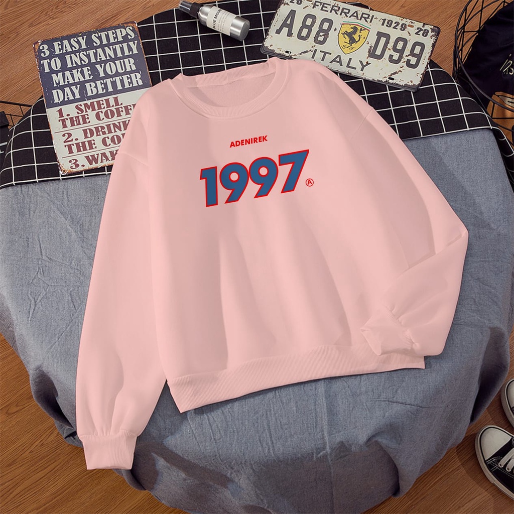 ADENERIK 1997 SWEATER FLEECE UNISEX TEBAL TERBARU'