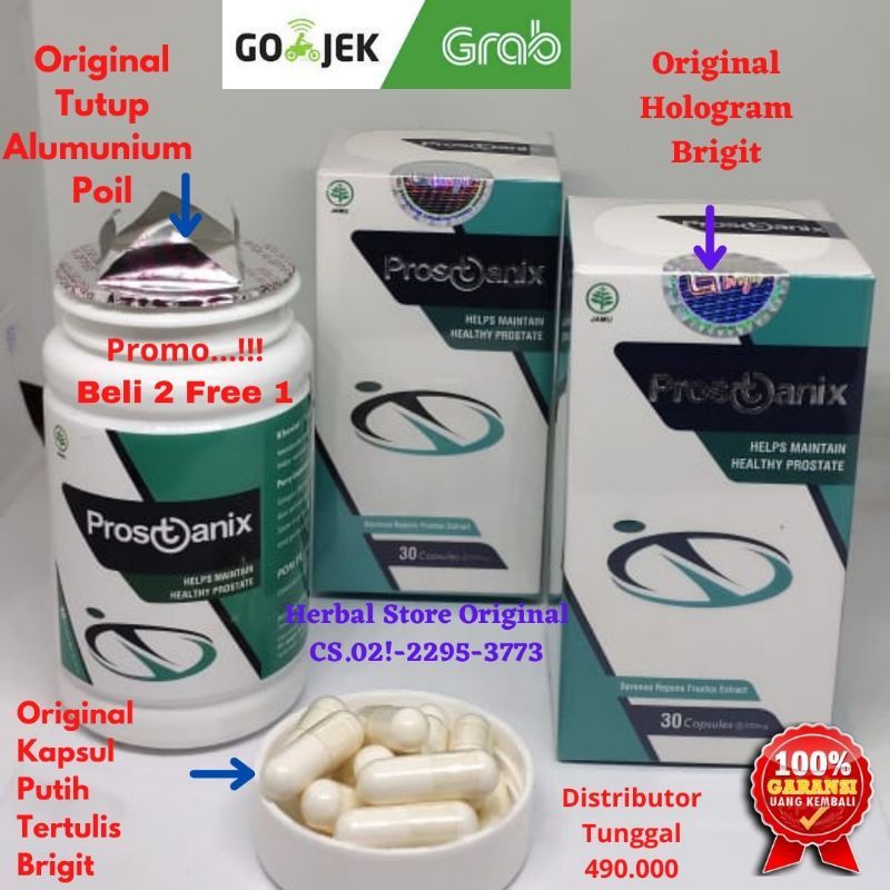 PROSTANIX ASLI ORIGINAL OBAT PROSTAT BPOM RESMI