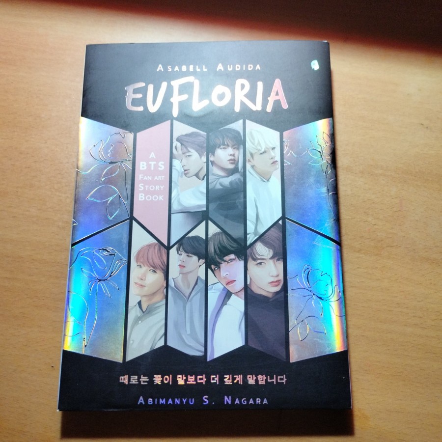 Buku Novel Fanfiction BTS - FAN ART STORY BOOK: EUFLORIA
