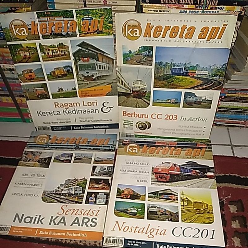 majalah kereta api