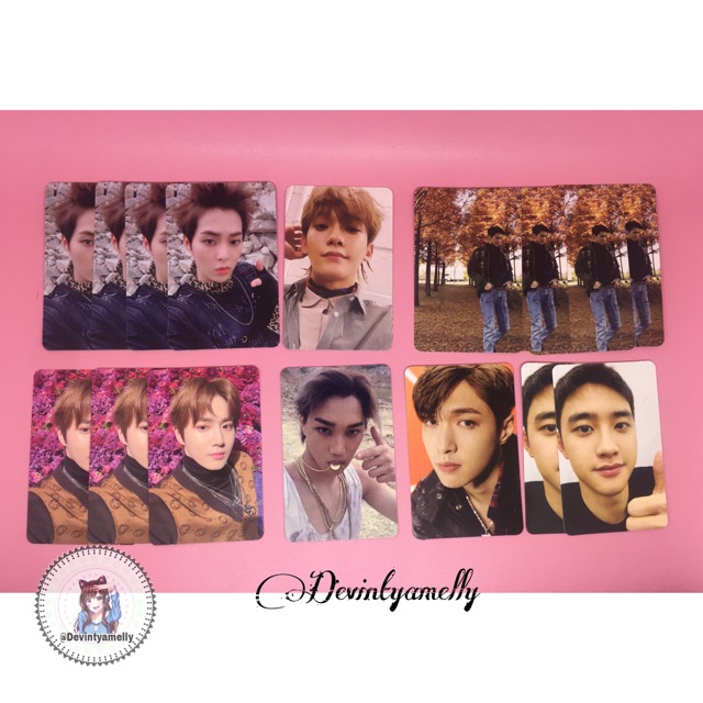 [Photocard Official Exo Termurah❗️] Pc Exo - Vivace DON’t Mess up My Tempo DMUMT Love shot kokobop