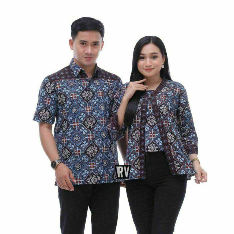 Blouse Batik couple/batik couple murah/baju batik pekalongan