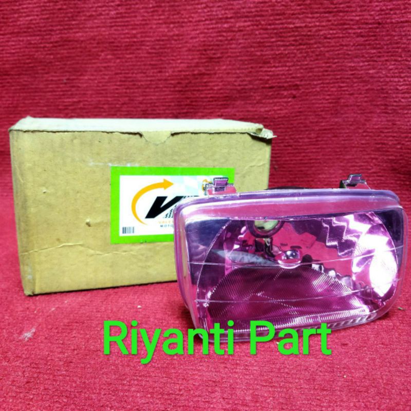 Reflektor Astrea grand lampu depan Astrea grand legenda impressa bening warna