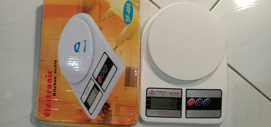 Timbangan Dapur Digital Kitchen Scale Sf 400 10kg Timbangan Kue Elektronik Sf400 - Tid
