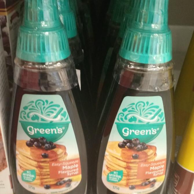 

paling diminati] GREEN'S SIRUP MAPLE 375g syrup pancake green's syrup maple