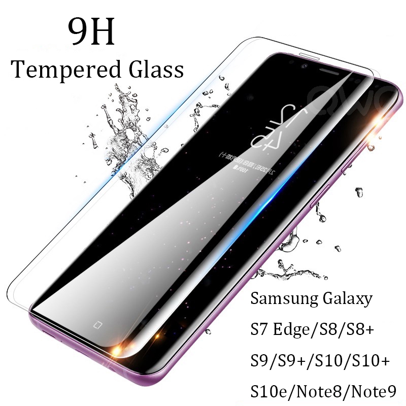 Curved Tempered Glass Samsung Galaxy S8 S9 S10 Plus S10E