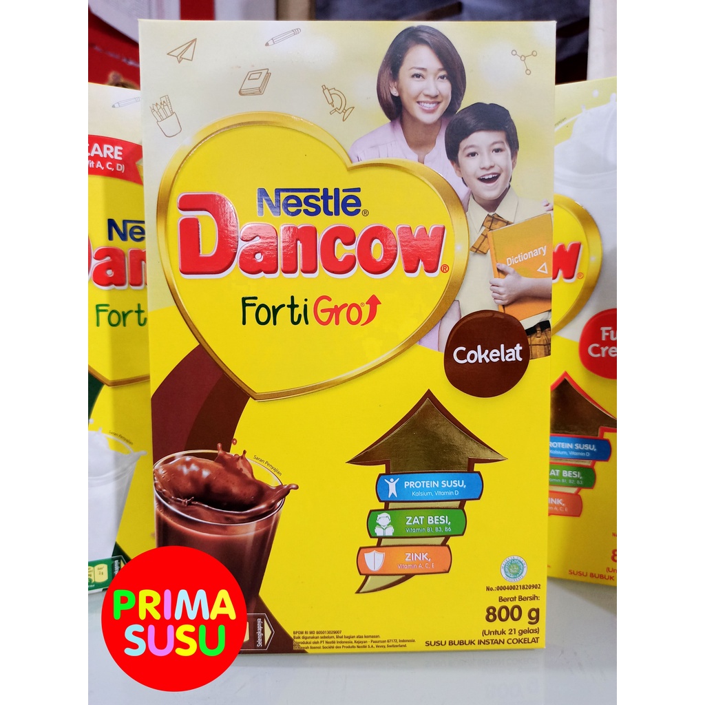 

Dancow Fortigro 780Gr, Cokelat. Instan. FullCream