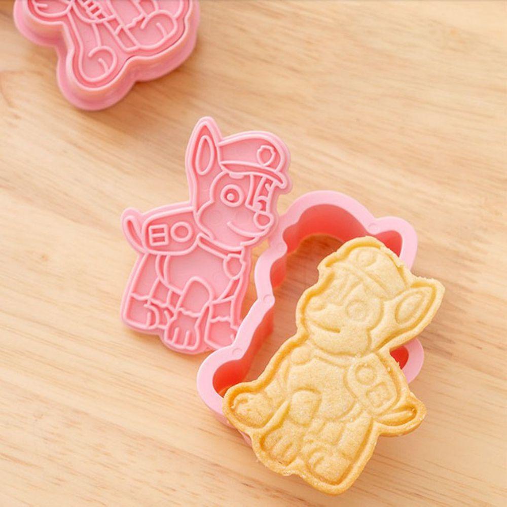 [Elegan] Cookie Cutter 3D DIY Model Penekan Permen Bakeware Natal Anak Mainan Cetakan Kue Dekorasi Alat Baking