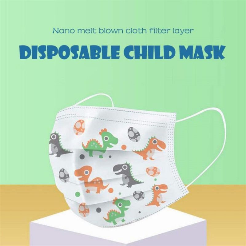 Masker 3 Ply Anak Karakter MOTIF Isi 50pc Masker 3ply Earloop Masker Anak Karakter