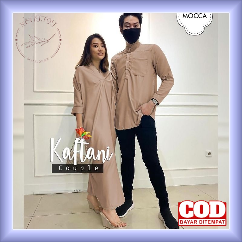 Baju Couple Lebaran Pasangan Remaja Suami Istri Terbaru 2022 Dress Muslim Wanita Remaja Couple Kafta