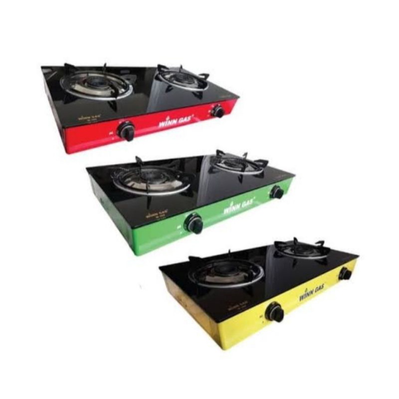 Winn Gas Kompor Gas Kaca W-388 2 Tungku