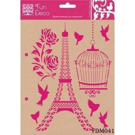 

Fun Deco Stencil ~ FDM041