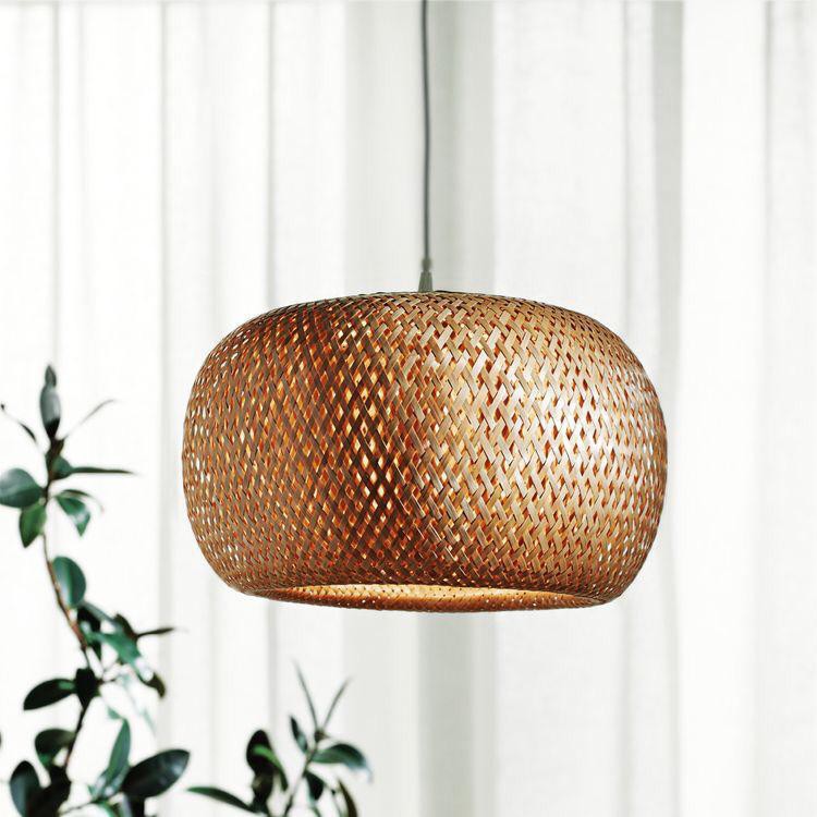 Lampu Gantung Bambu Unik Natural