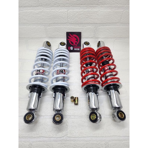 Shockbreaker Top Up Bebek Yamaha Vega R - Vega ZR - F1ZR - Jupier Z1 -  Jupiter Z - Shock Top Up 280MM Merah Putih