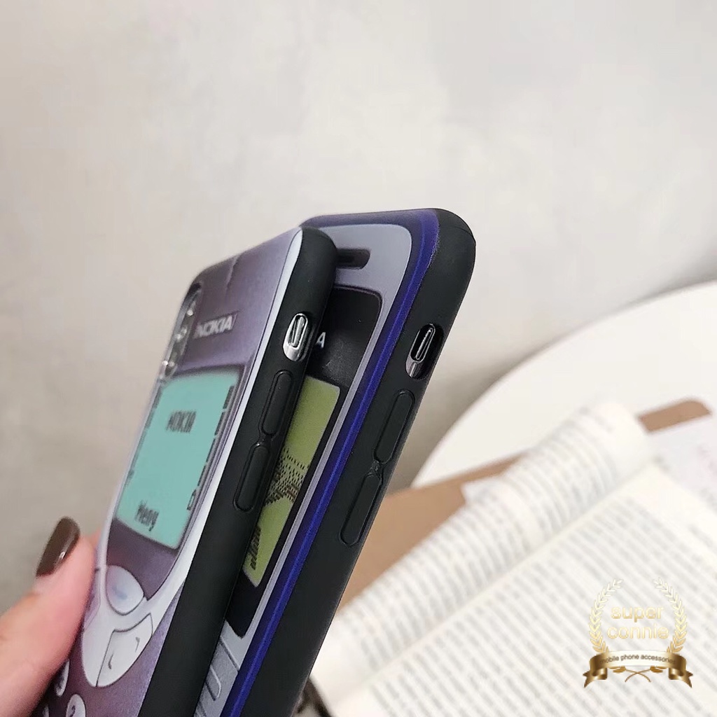 Retro Nokia Soft Case Vivo V25E Y16 Y20 Y02 S Y35 Y22 S Y20s V23 E Y51 Y12i Y11 Y15 Y21A Y21 Y12s Y91i Y31 Y21S Y30 Y91C Y19 Y50 Y53 Y30i Y11 Y12 Y17 Y91 Y95 Casing Handphone Kreatif