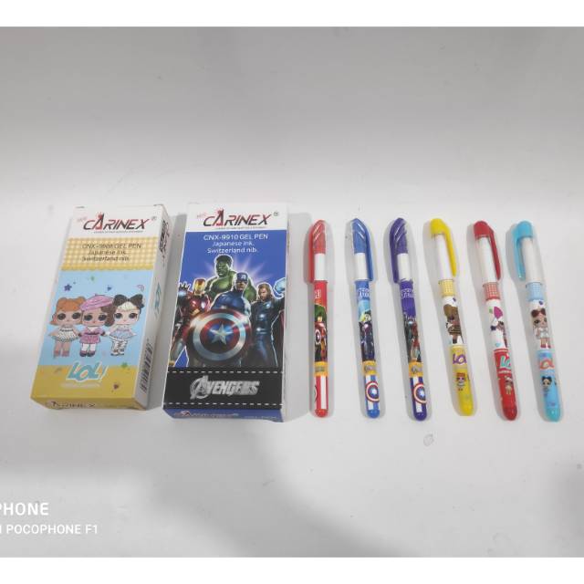 

Gel pen candy karakter anak