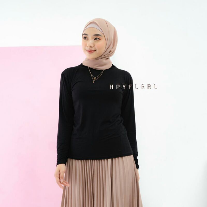MANSET LENGAN PANJANG BAHAN SPANDEK UNIQLO