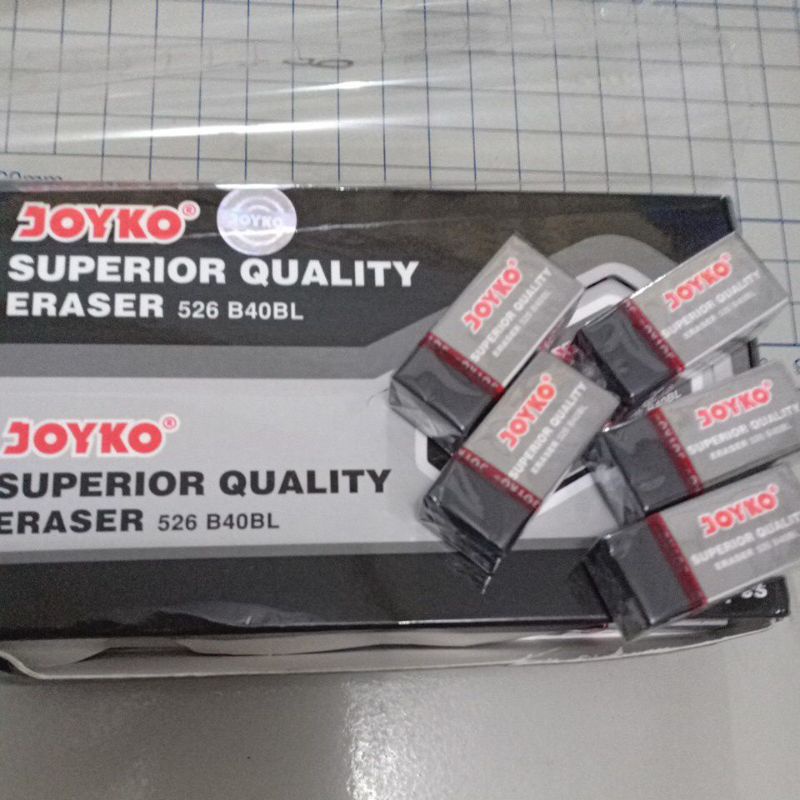 

PENGHAPUS PENCIL JOYKO ERASER 526 B40BL