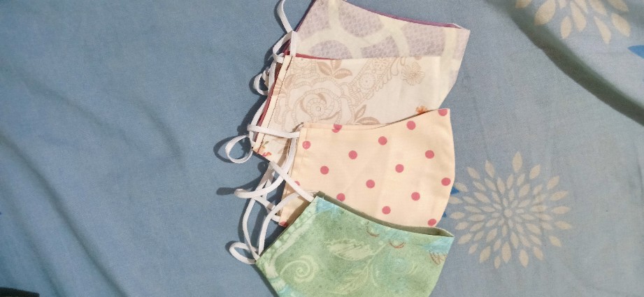 Headloop Batik Masker Katun Motif Part 3 With Slot Tissue / Filter /katun 2ply