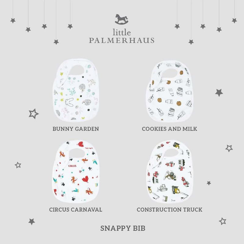 Little Palmerhaus Snappy Bib