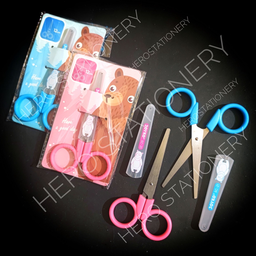 

Gunting untuk belajar anak scissors for kids use joyko SC-21
