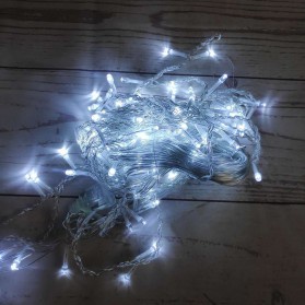 Lampu Gorden Dekorasi Icicle String Fairy Light 5 M 96 LED