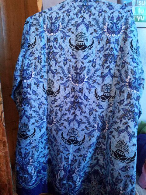 Seragam Kemeja Batik Korpri Sutra