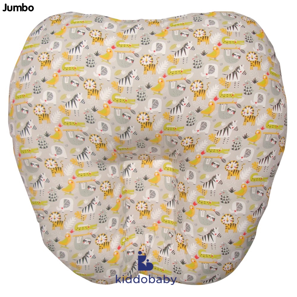 Kinderkeen Kids Lounger - Story Jungle Grey | Sofa Santai Bayi