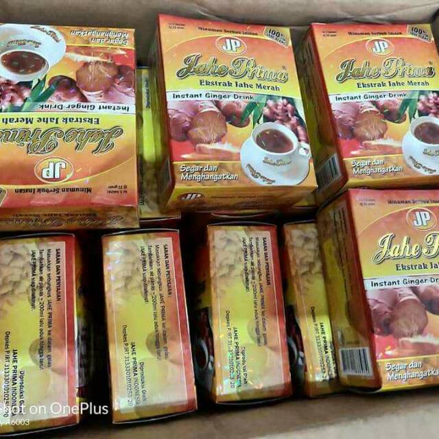 

Jahe prima 25.000/box isi 5