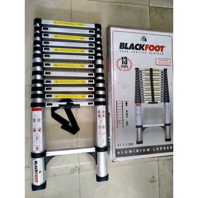 BLACKFOOT-TANGGA TELESCOPIC SINGLE 2,6M // SINGLE TELESCOPIC LADDER