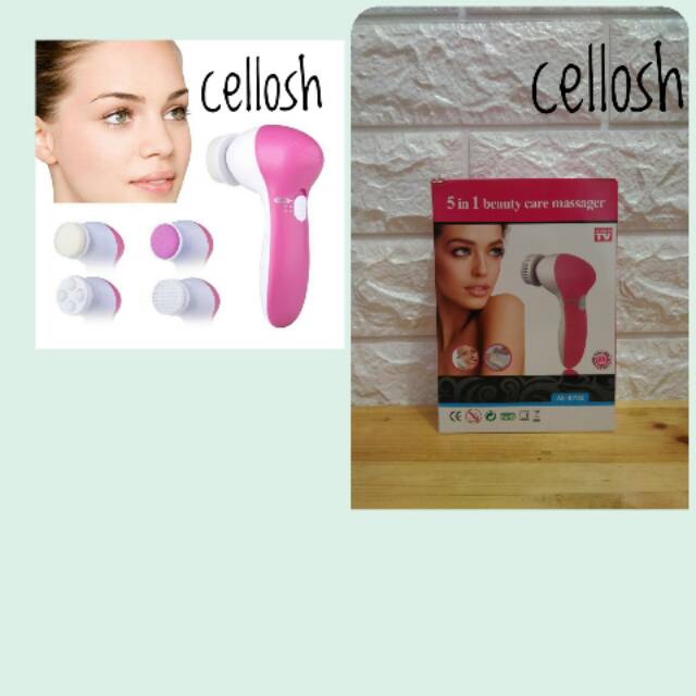 Pembersih Muka Elektrik Facial Care 5 in 1 - AE-8782