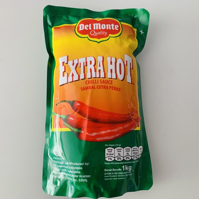 Extra Hot Saos Delmonte 1kg