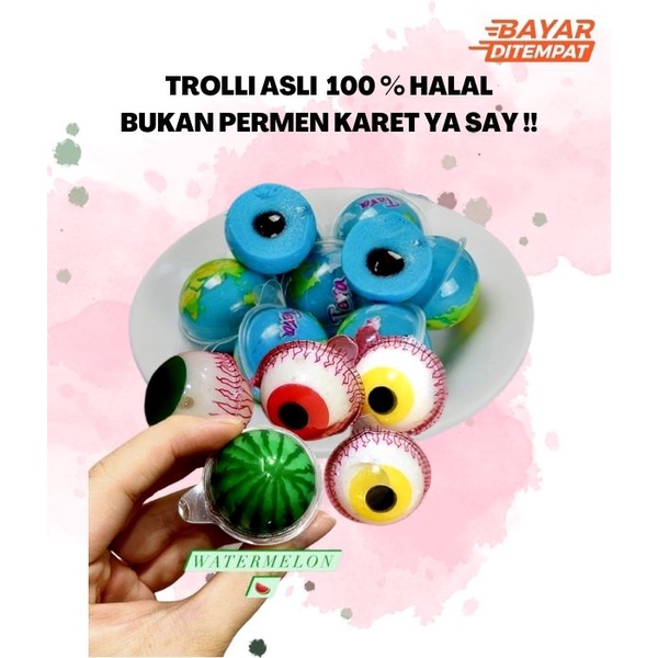 [ASLI HALAL] Korean Trolli Planet Soccer Chewy Gummy - Permen Trolly Jelly Gummi Viral - PERMEN HALA