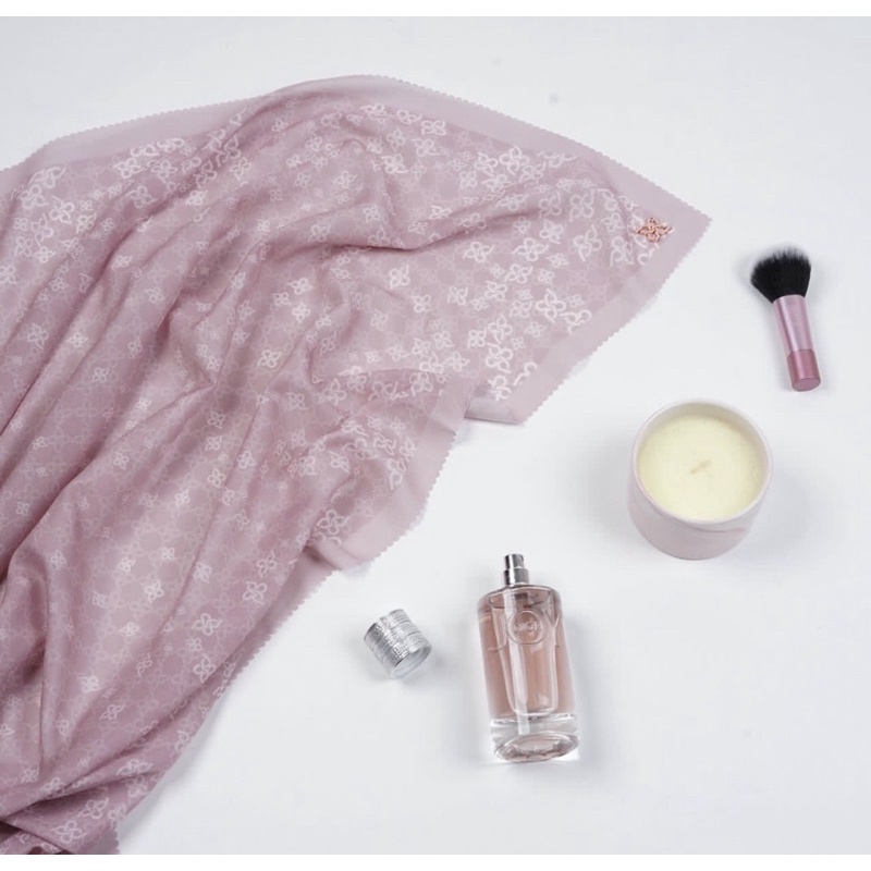 HIJAB segiempat VOAL MOTIF BEST SELLER Ziyya series