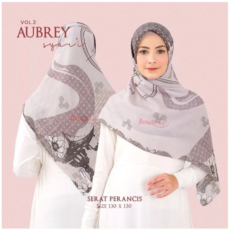 Hijab Syar'i Segi Empat Motif LC | Kerudung Jumbo