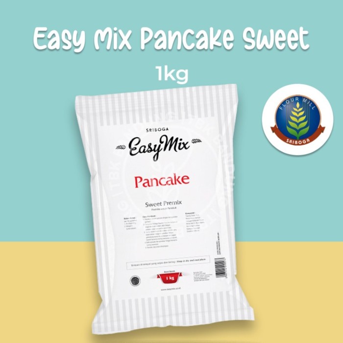 

PROMO [COD] Sriboga Easymix Tepung Premix Pancake 1Kg