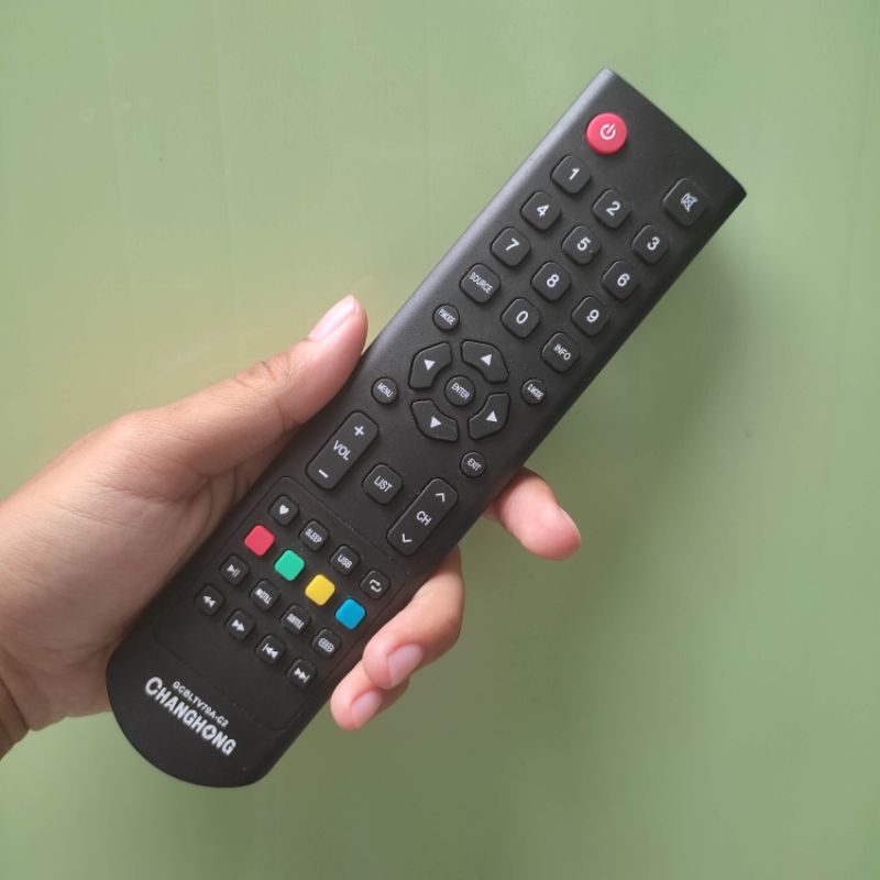Remote TV CHANGHONG LED Original Terbaru - Remote TV CHANGHONG