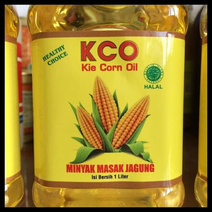 MINYAK JAGUNG KCO KIE CORN OIL HALAL 1L