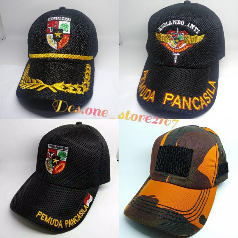 Topi Pemuda Pancasila topi pp  komando inti topi ormas pemuda Pancasila