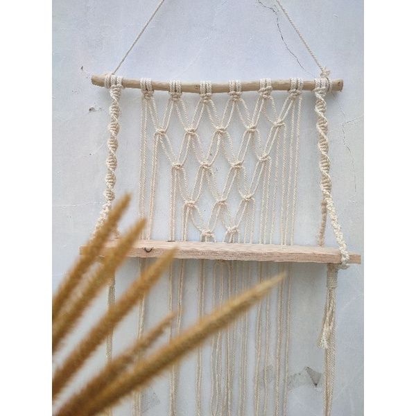 rak macrame rajut rm6